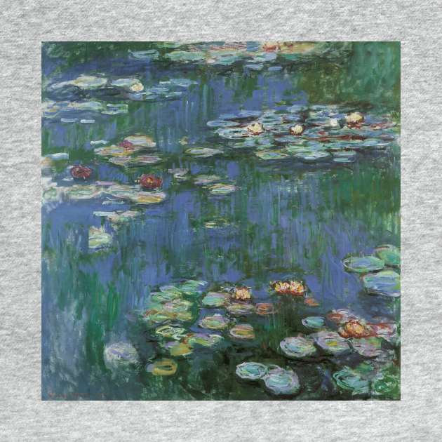 Waterlilies by Claude Monet by MasterpieceCafe